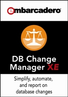 Embarcadero DB Change Manager Professional Edition - ($1500 License + $375 Required Maintenance)